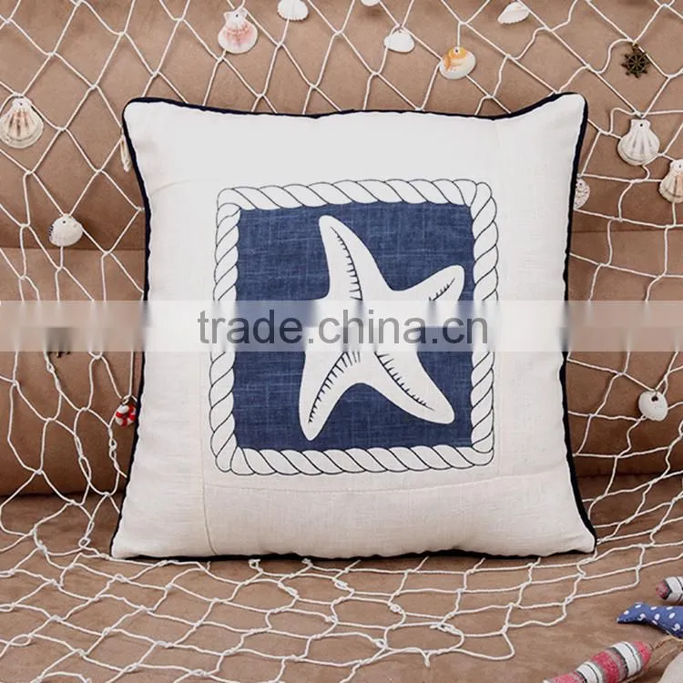 Starfish Cushion Beds Marine Style Cushion Cover Lounge Cushion