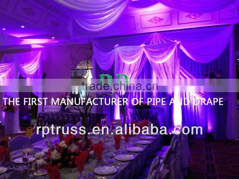 White Background Pipe&Drape, Pipe and Drape For Wedding