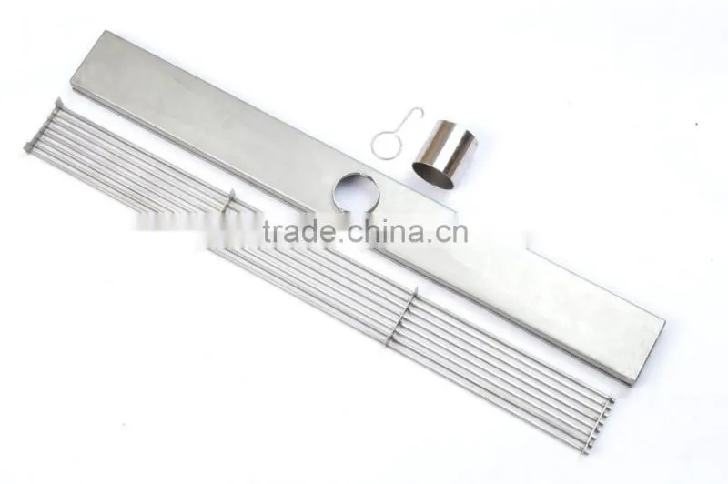 Stainless Steel Linear Shower Floor Drains Grates