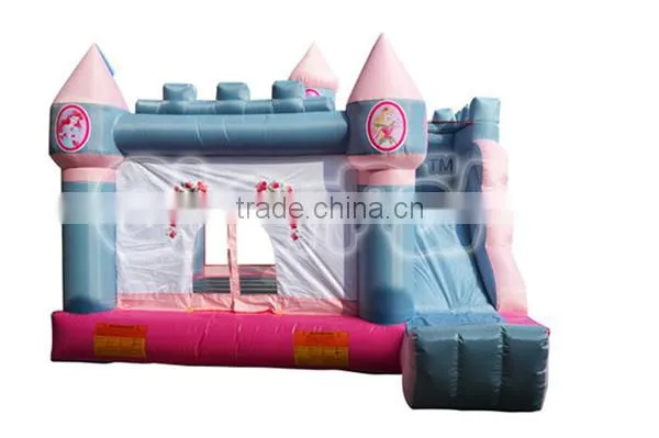Inflatable nylon princess castle for kids