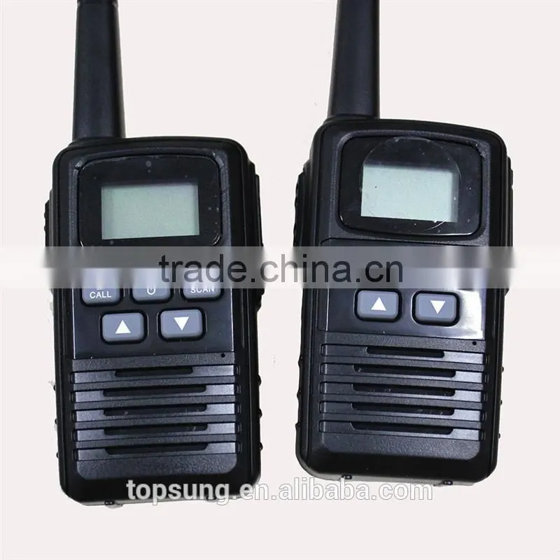2016 New 1 watt UHF 400-480mhz two way radio CE ROHS approval