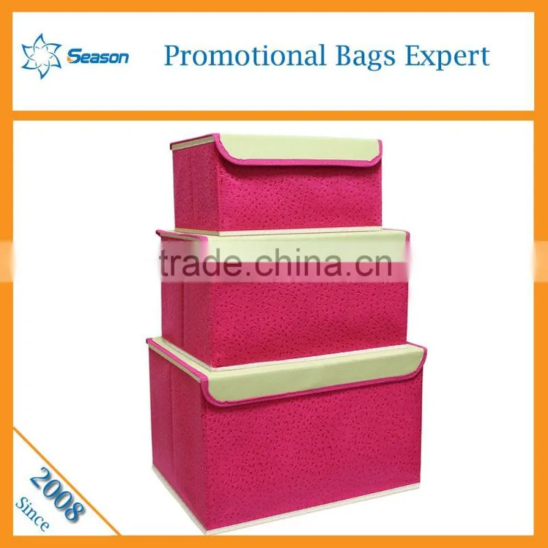 Doll storage boxes storage box foldable fabric storage box