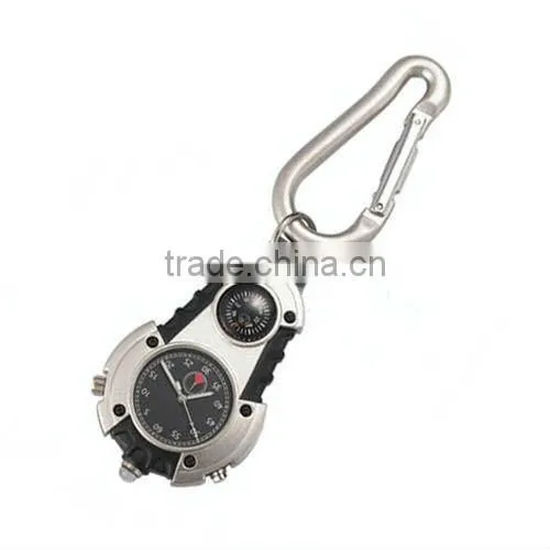 Promotional popular keychain golf ball watch