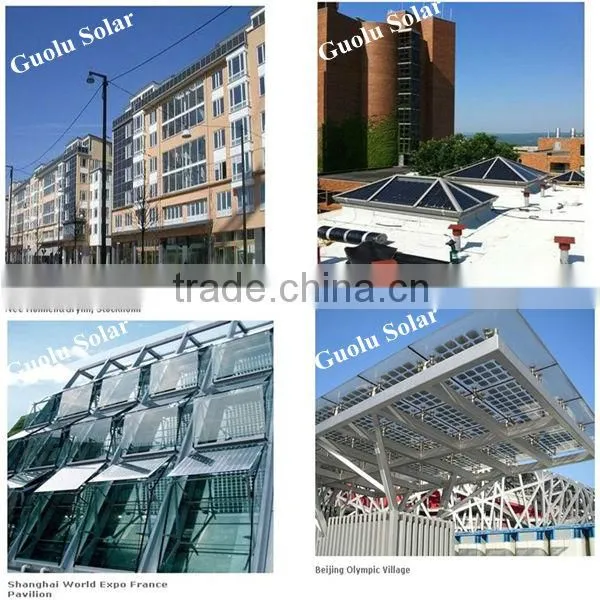 Low MOQ Great Performance BIPV Cheap Solar Panels China CE Certified