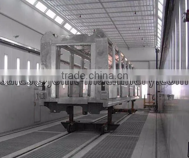 air sand shot blasting room/sand blasting room