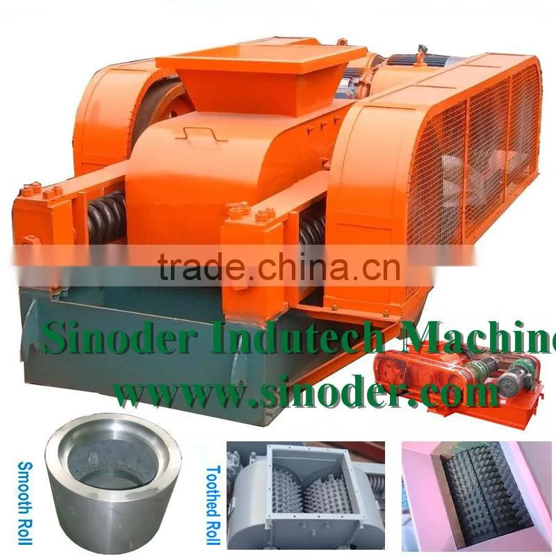 Sinoder Supply Double Teeth Roll Crusher/stone crushing machine