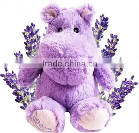 New design birthday gift- innovative lavender hippo plush toys