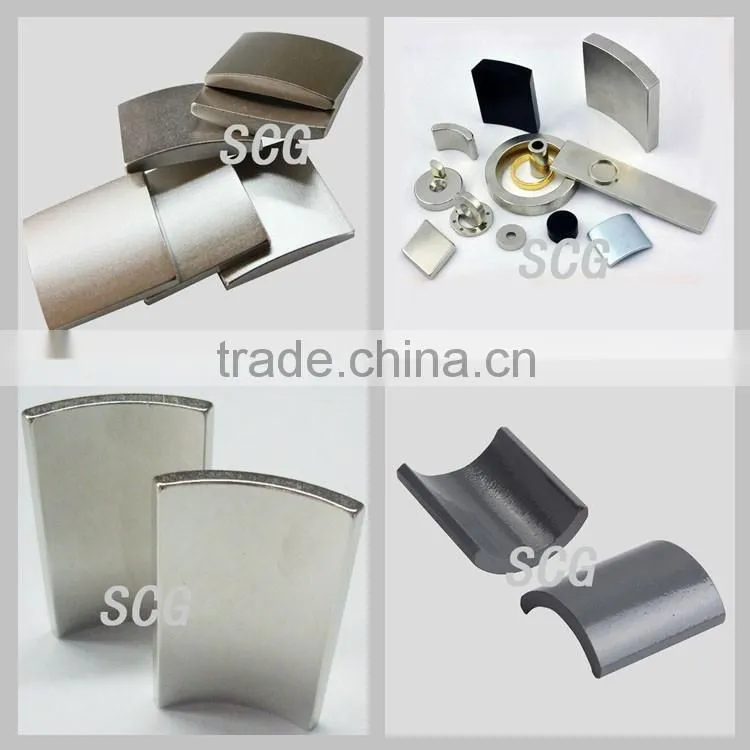 N48SH neodymium arc magnet