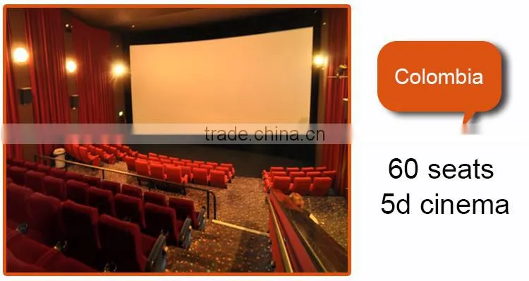 Low input high output business of 5d cinema theater
