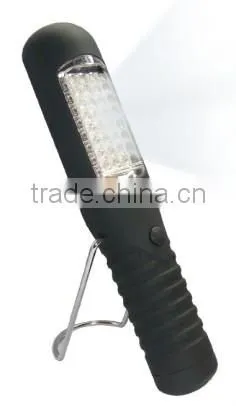 Super bright 32 LEDs on Body battery operated worklight with strong magnet on the back