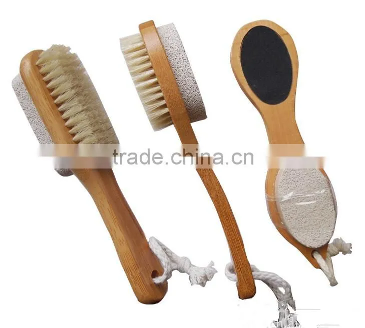 Bamboo nail brush