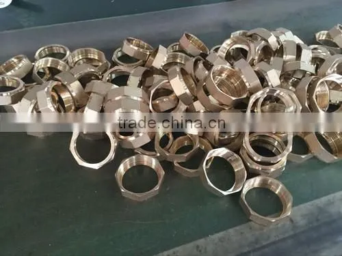 middle-weight full flow double PPR connection flat lever ball valve, brass plating