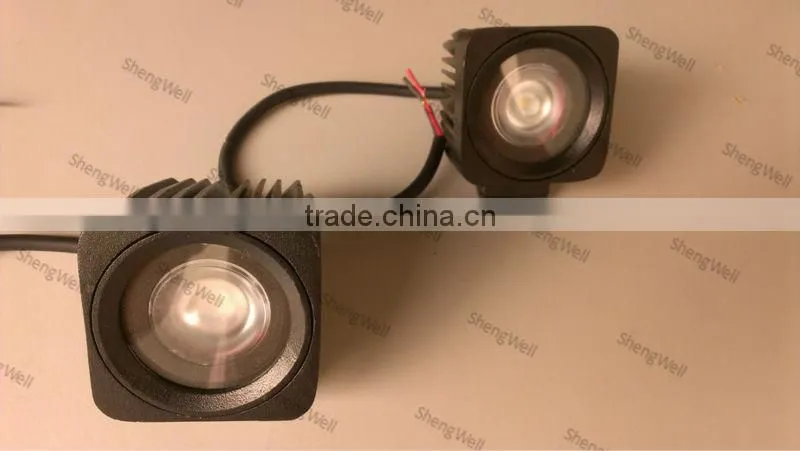 ShengWell Auto 10W CREE led work light DC9--32V IP67 10W led driving light