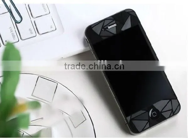 2013 hot sale, gurantee fefund,3D screen protector for iphone 4 4s,5, high anti-scrath, 100% Japanese material