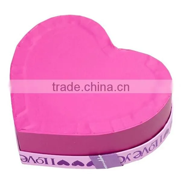 Sweet Heart Shape Paper Wedding Gift Box