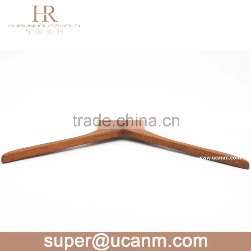 YCW-9300V antique inport beech wooden clothes hanger