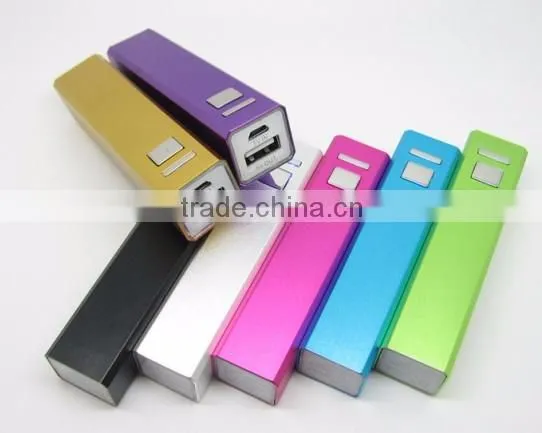 2200mah metallic power bank for fast charging