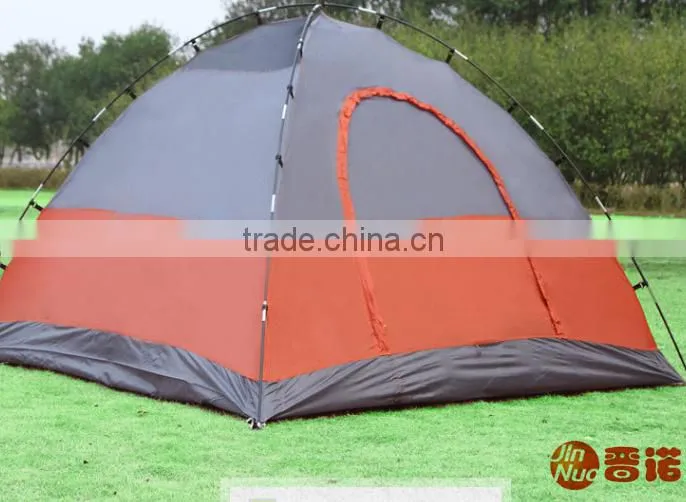 Outdoor 3-4 Person Fiberglass pole Camping/Hiking tent