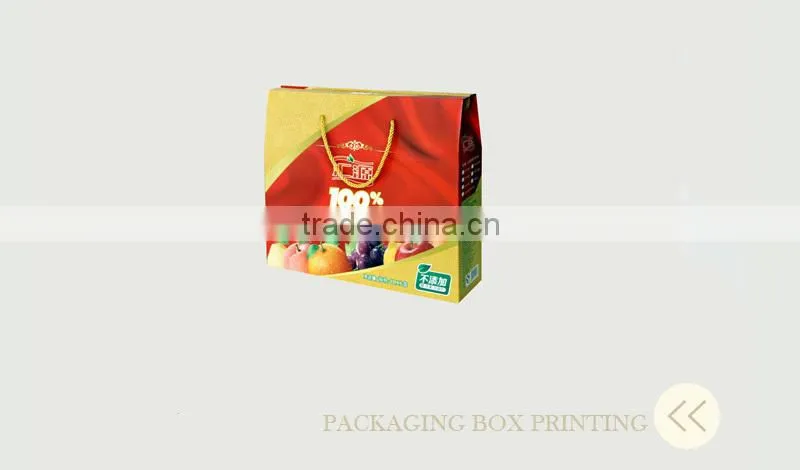 High quality Coloring Juice Packing Case with Portable Rope