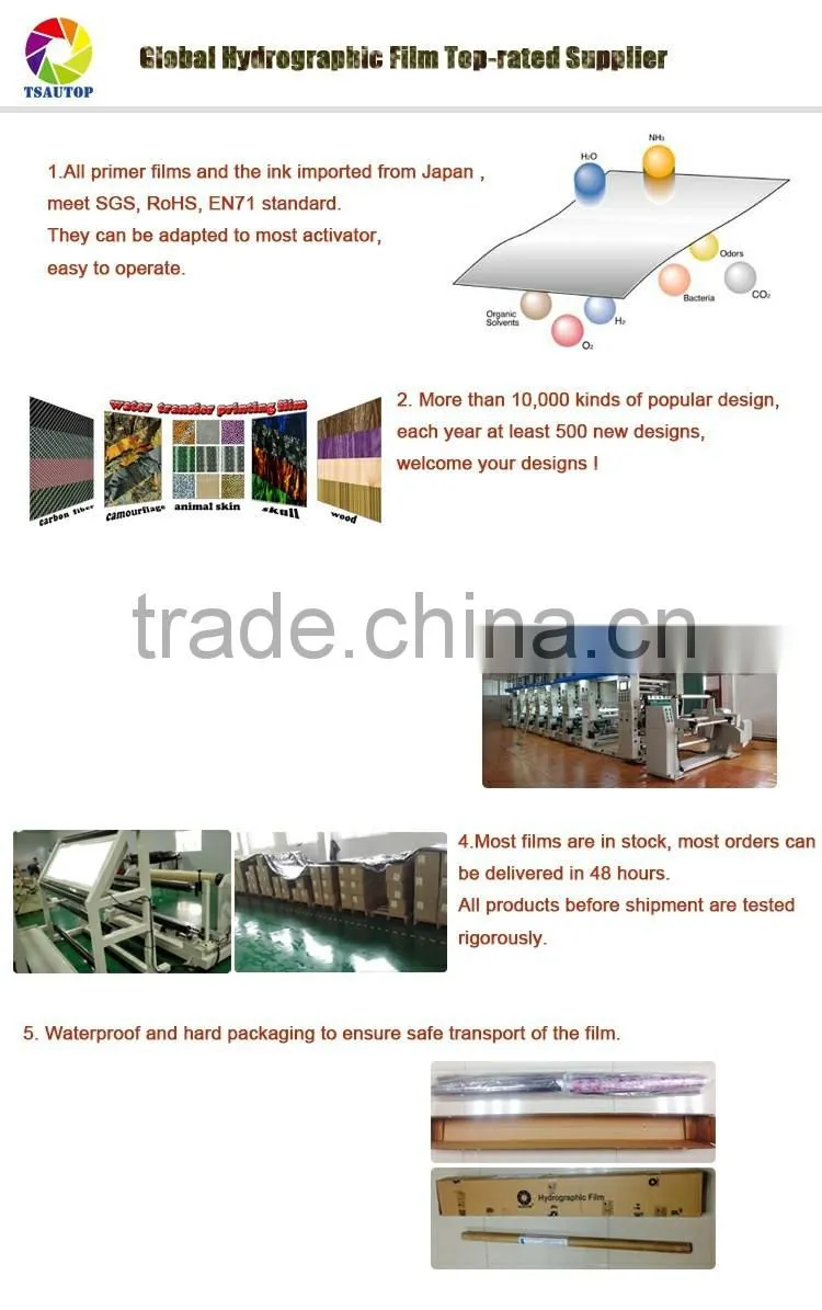 Tsautop 1000ml/500ml High Quality Spray Activator/Water Transfer Printing Film for Activator/Hydrographic Film Activator