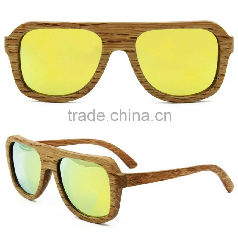 China professional design high quality cheap polarized wooden sunglasses