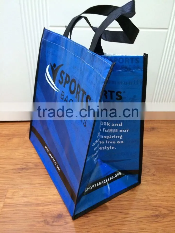 PP non woven foldable clear tote bags