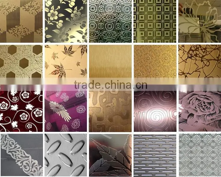 304 Stainless Steel Chequered Sheet For Stainless Steel Refrigerated Cabinet
