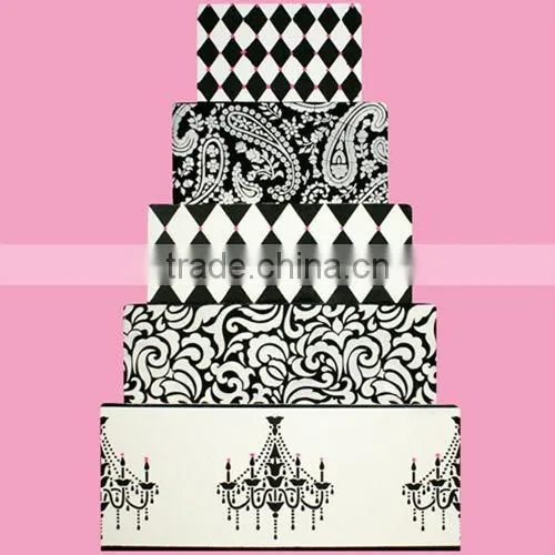 Cake Design Stencil Border Decorating for Cake