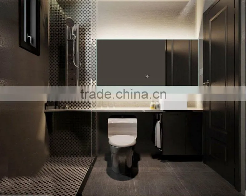 Top qualtiy Hotel lighted vanity mirror,backlit vanity mirror