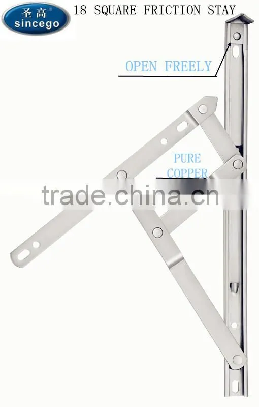 Stainless steel friction stay window accessories cabinet hinge