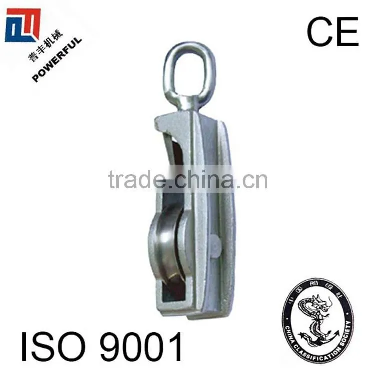 STAINLESS STEEL SWIVEL EYE DOUBLE PULLEY