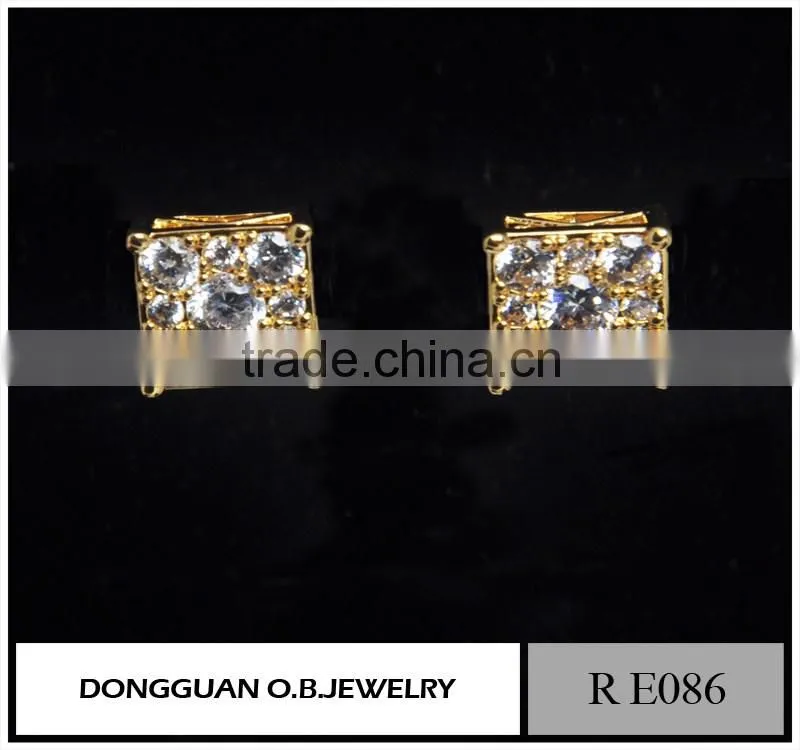 Fashion hanging cross earrings for men latest hanging earrings