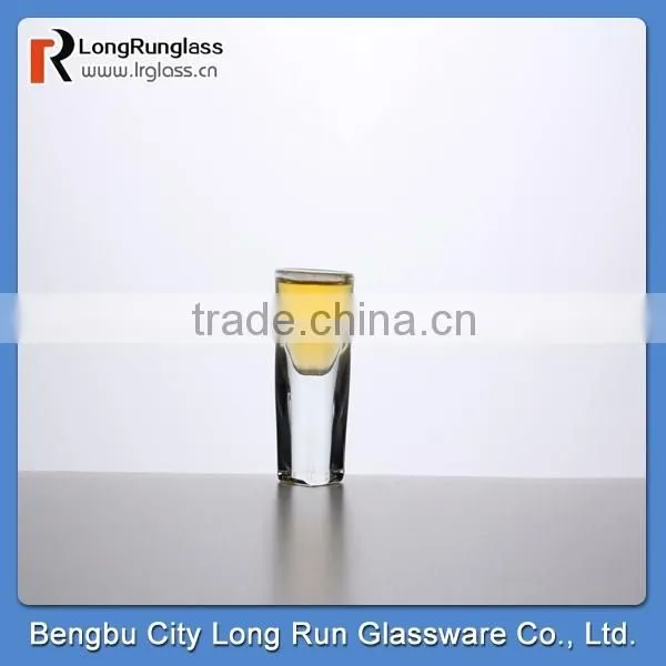 LongRun 22ml 2014 newest hand made shot drinking whisky glass with high quality