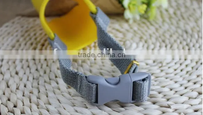 Novelty Cute silicone dog muzzle / dog mouth cover / cute duck mouth shape dog mouth cover