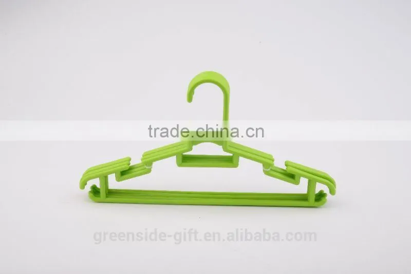 GS8064 hugh quality durable plastic clothes hangers
