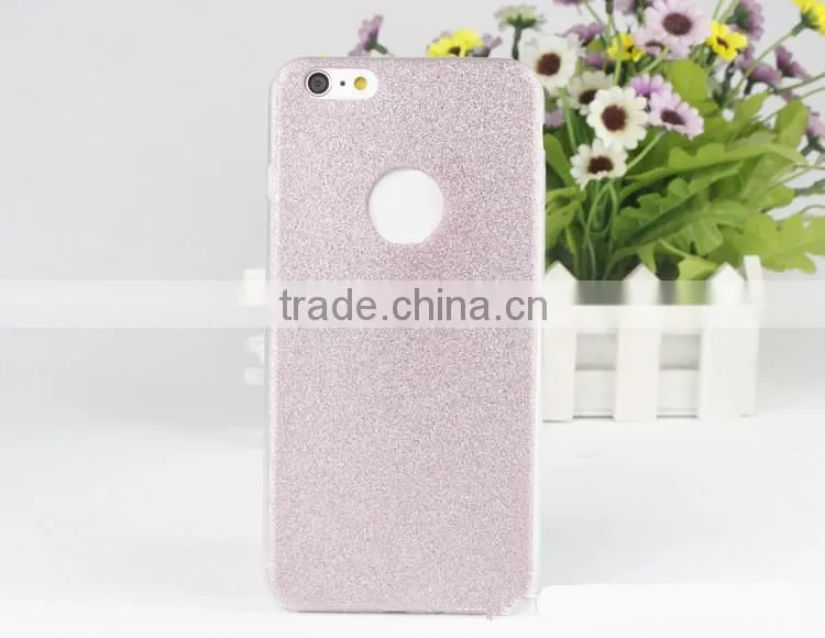 Glitter And Colorful Printing Phone Case For iPhone 6 TPU Case.