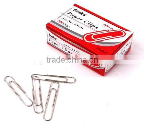 50MM Round Nickel Paper Clips.