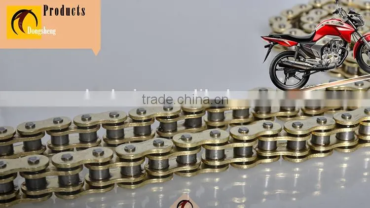 direct price free sample motorcycle/scooter/go kart drive transmission rollelr chain and gear front fine sprocket per set