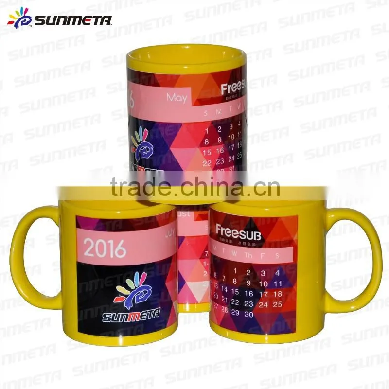 Sunmeta factory directly 11oz blank patch sublimation machine