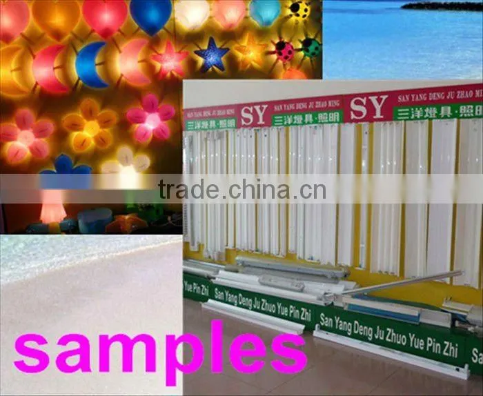 Professional LED lighting fixture silver color
