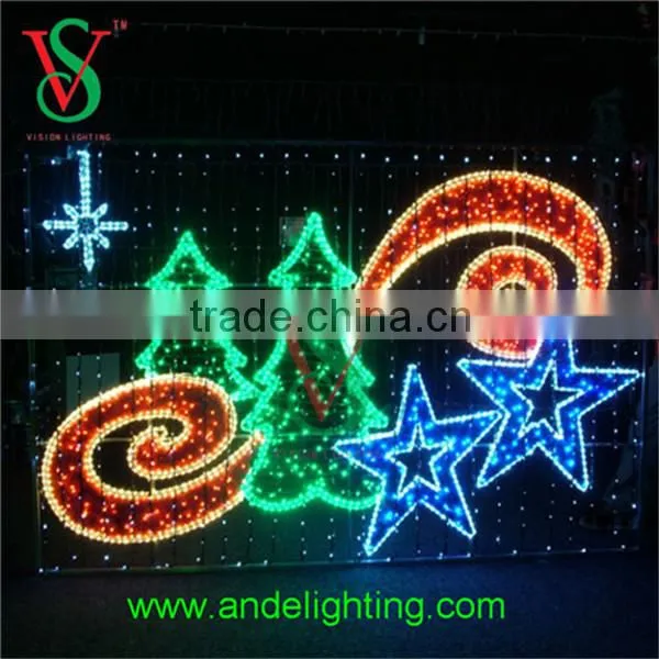 Top quality led Christmas light led decoration light for wedding party