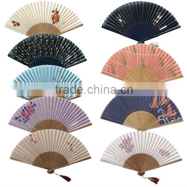2012 Best seller gift bamboo hand fans