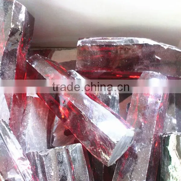 Uncut raw materials stone real ruby stone Material zircon stone