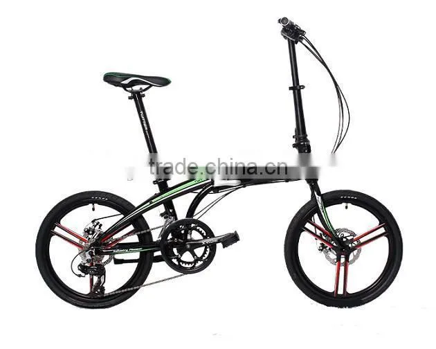 Small wheel folding bicycle bicyclelying