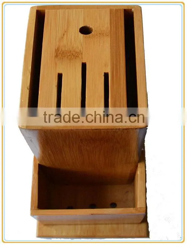 7 Slots Practicality Bamboo Kitchen Knife Holder Set