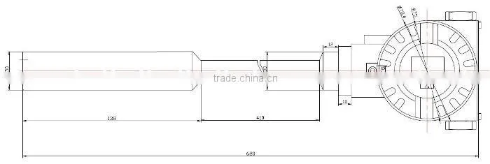 MPT425 inject type oil level transmitter