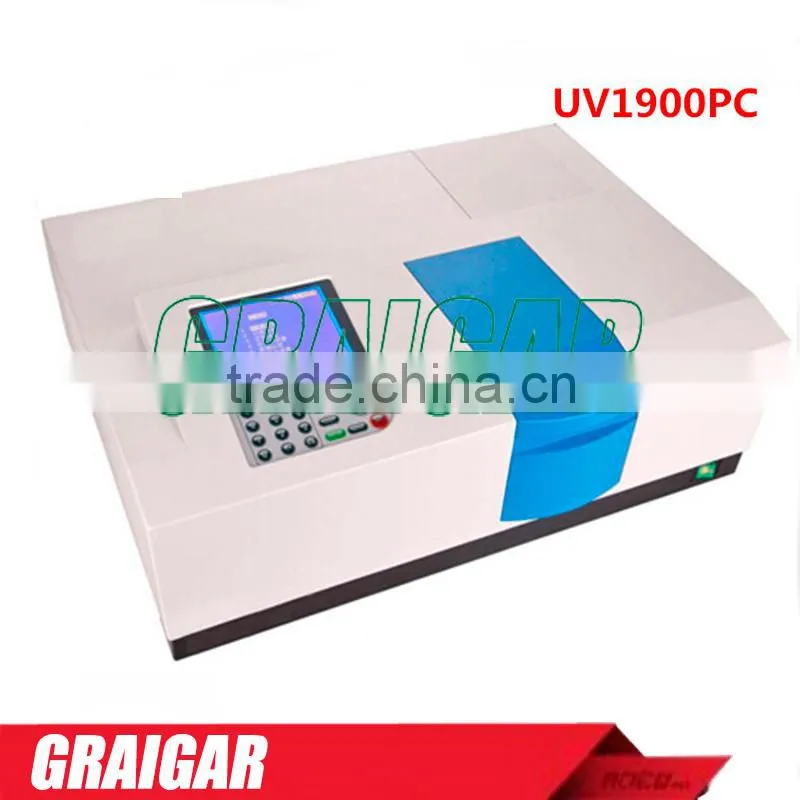 Dual Beam Scanning UV-Vis Spectrophotometer UV1900PC 320*240 dot matrix LCD Display Built-in RAM