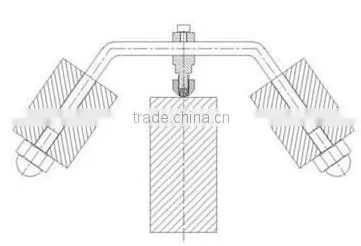 Ball pressure tester AQY ball pressure test device