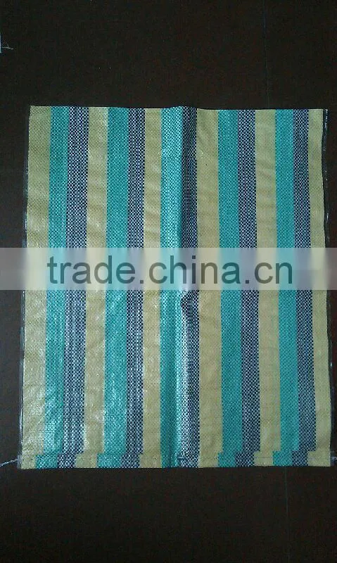 recycled polypropylene woven sacks for 50kgs gain rice sugar etc
