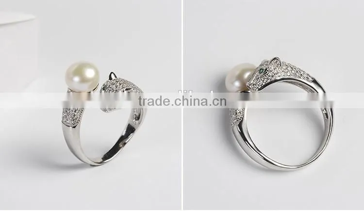 Shaped Sterling Silver Freshwater Button Pearl Earrings